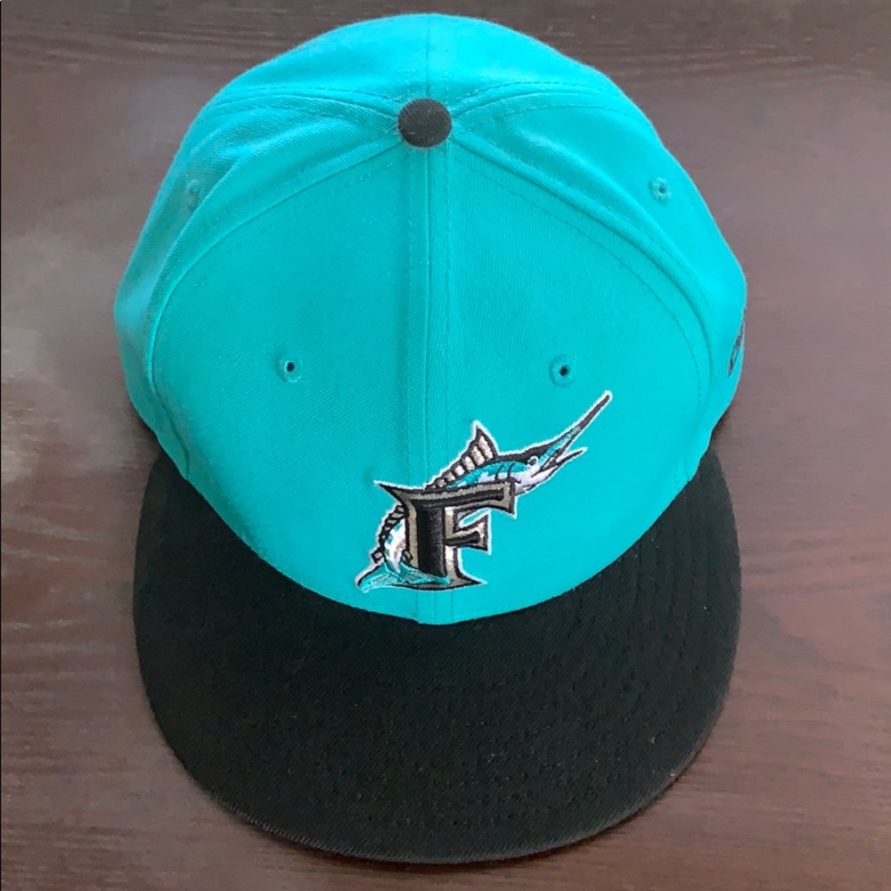 Florida Marlins fitted hat